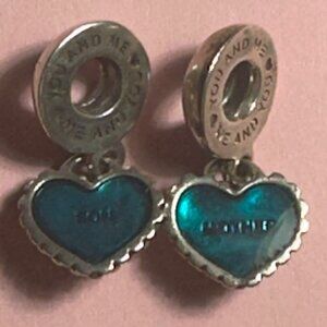 Mother and Son 2 Piece Charm/Pendant